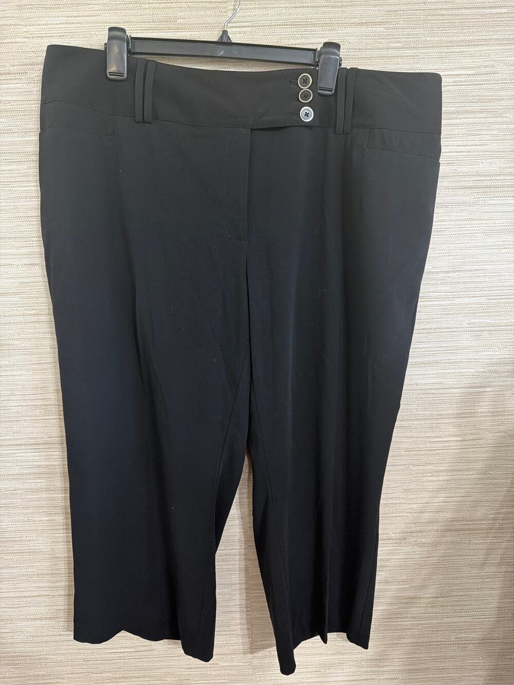 Apt 9 Women's Ava fit Curvier sits low on waist capri size 20W Nwt